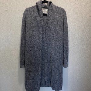 Abercrombie & Fitch Long Length Cardigan Hood Sweater XS